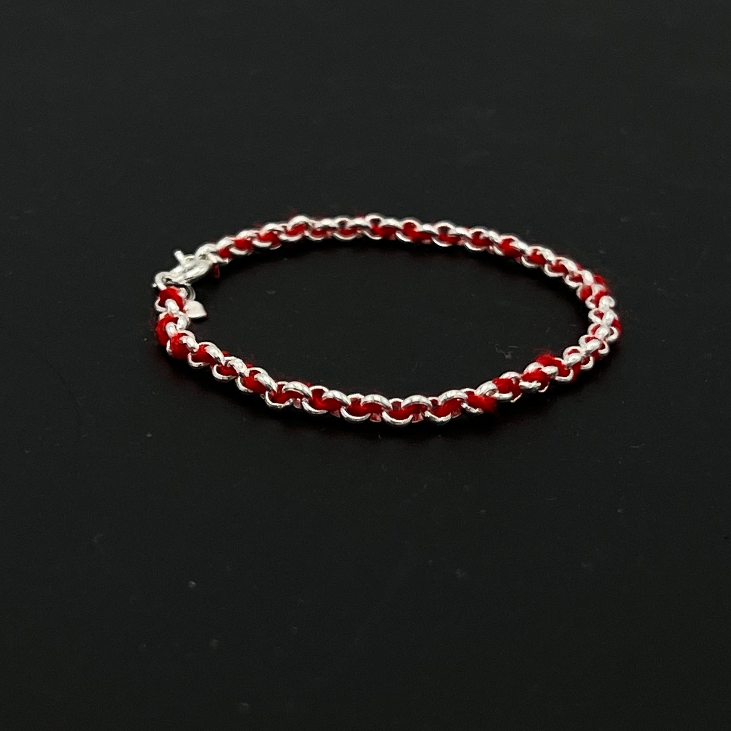 Red String in 925 Silver Bracelet Kever Rachel