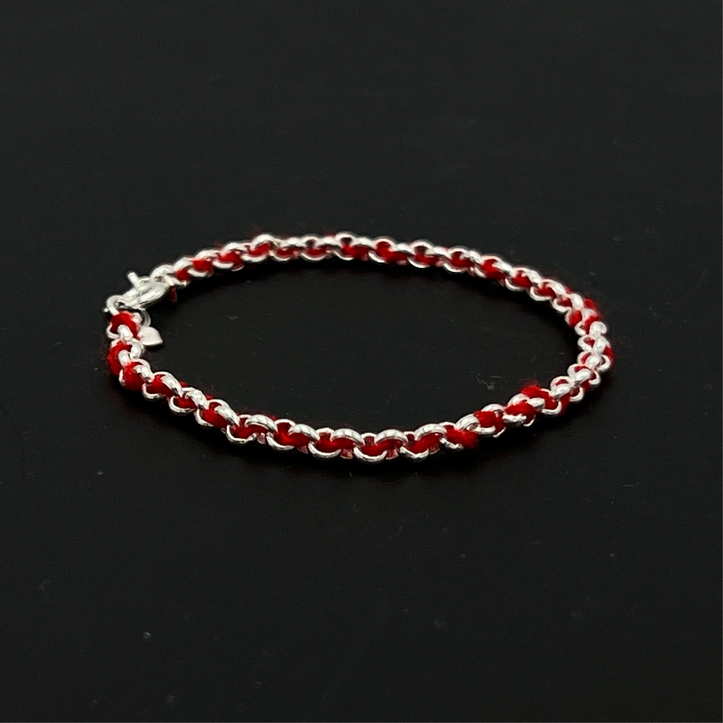 Red String in 925 Silver Bracelet Kever Rachel